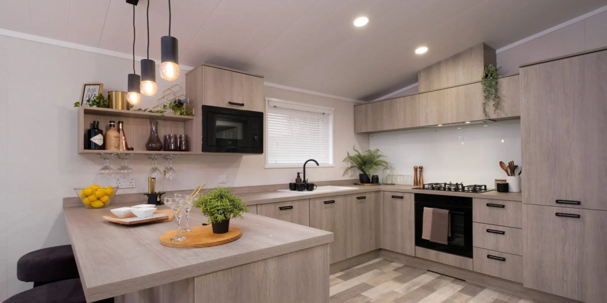 Interior of a residential park home